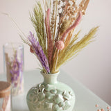 Serenity Handcrafted Flower Ceramic Vase