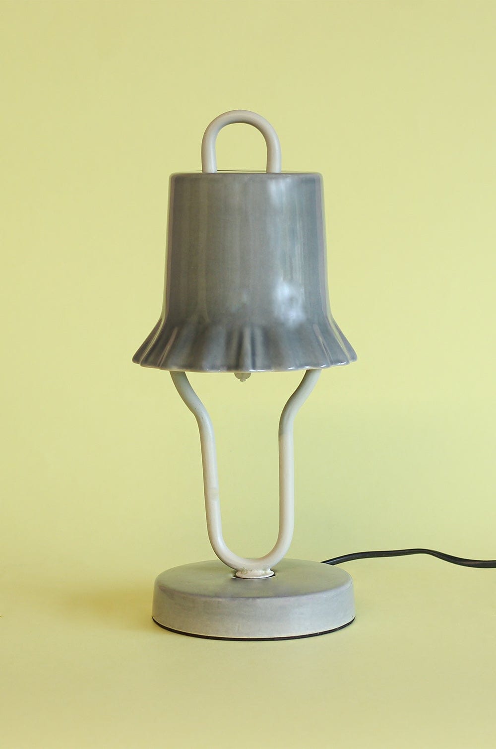 Serenity Scalloped Ceramic Lamp