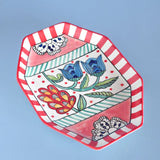 serveware 18077 Small Bella's Blue Bells  Platter