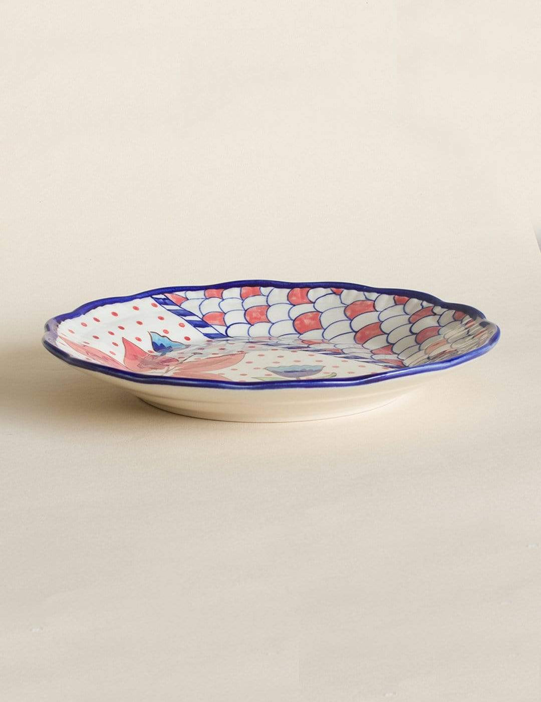 serveware Aiden Hand painted Platter