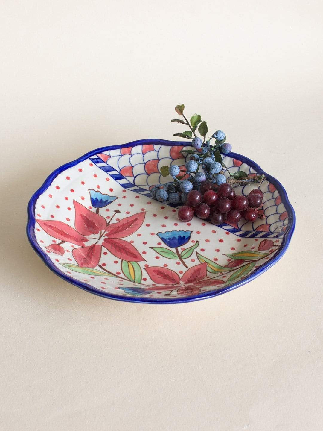 serveware Aiden Hand painted Platter