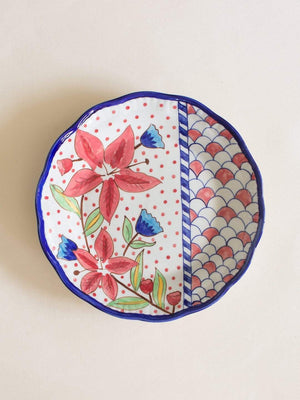 serveware Aiden Hand painted Platter