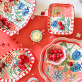 serveware Bella's Blue Bells - Chip & Dip Platter with Bowl