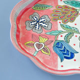 serveware Bella's Blue Bells - Chip & Dip Platter with Bowl