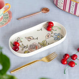 serveware Bliss Handpainted Ceramic Platter
