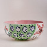 serveware Dance in a Flowerbed Ceramic Bowl - Medium