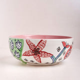 serveware Dance in a Flowerbed Ceramic Bowl - Medium