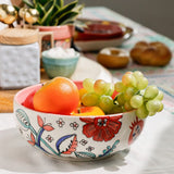 serveware Dance in a Flowerbed Ceramic Bowl - Small