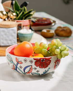 serveware Dance in a Flowerbed Ceramic Bowl - Small
