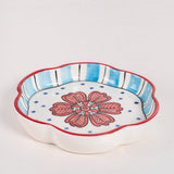 serveware Dance in a Flowerbed Ceramic Mini Flower Platter