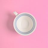 serveware Dotted Blue Handpainted Mug - Perfect for Maggi, Soup & Icecream Sundaes