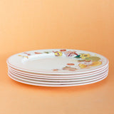 serveware Garden of Eden Fine China Ceramic Dinner Plates - Set of 6