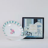 serveware Magique by The Wishing Chair: Portrait of a Rose Coupe Pasta Plates - Set of 2