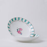 serveware Magique by The Wishing Chair: Portrait of a Rose Coupe Pasta Plates - Set of 2