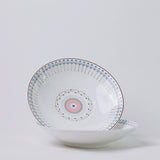 serveware Magique by The Wishing Chair: River of Flowers Coupe Pasta Plates - Set of 2