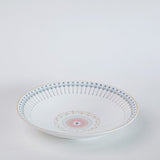 serveware Magique by The Wishing Chair: River of Flowers Coupe Pasta Plates - Set of 2