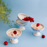 serveware Magique by The Wishing Chair: River of Flowers Dessert Cups - Set of 4
