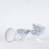 serveware Magique by The Wishing Chair: River of Flowers Dessert Cups - Set of 4
