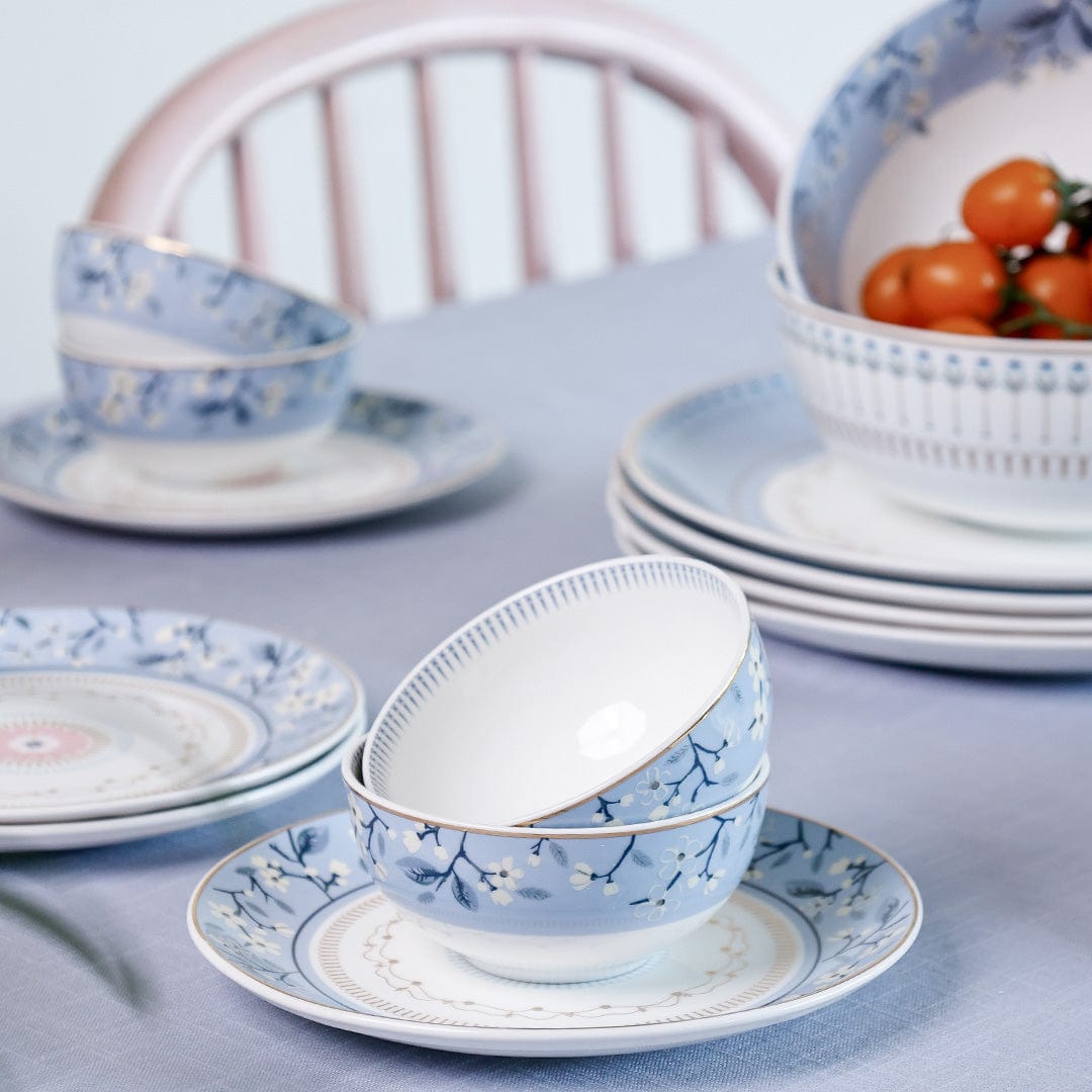 serveware Magique by The Wishing Chair: River of Flowers Dinner Set 20 Pcs