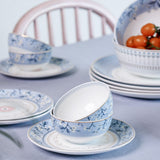 serveware Magique by The Wishing Chair: River of Flowers Dinner Set 20 Pcs