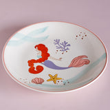 serveware Mermaid Handpainted Single Plate