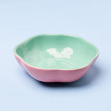 serveware Nira Handpainted Chip & Dip Platter