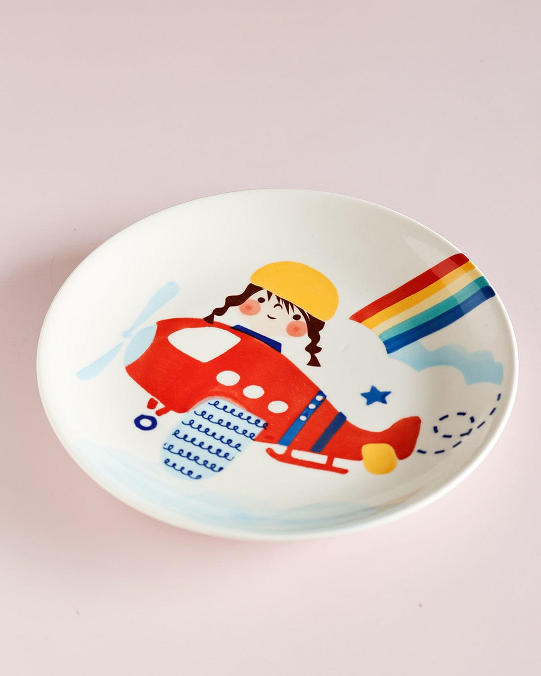 serveware Pilot Handpainted Single Plate