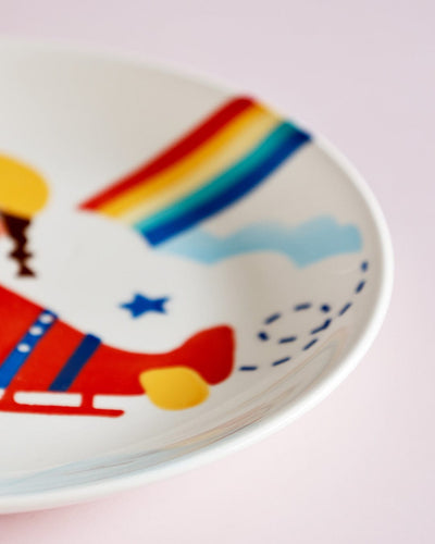 serveware Pilot Handpainted Single Plate