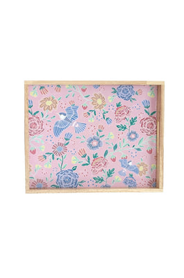 serveware Pink Midsummer Dream Serving Tray