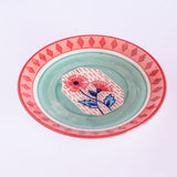 serveware Poppies & Play Handpainted Tapas Plate