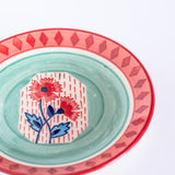 serveware Poppies & Play Handpainted Tapas Plate