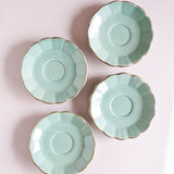 serveware Royal Karenina Ceramic Snacks Plate Set of 4