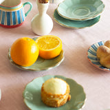serveware Royal Karenina Ceramic Snacks Plate Set of 4