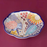 serveware Secret Garden Chip & Dip Platter With Bowl
