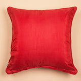 She Loves Me Flowers Embroidered Cushion Cover