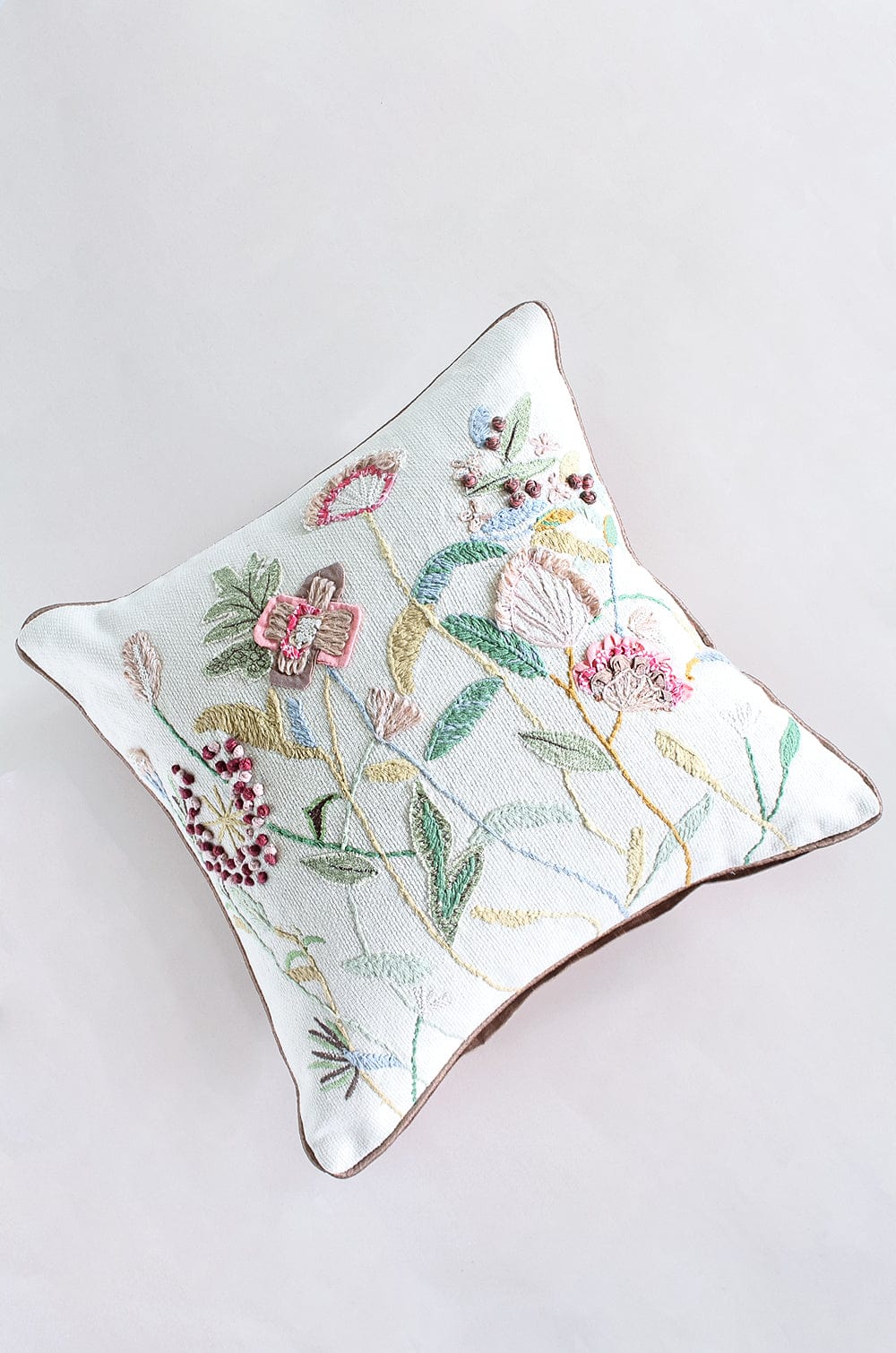 Simin Embroidered Cushion Cover