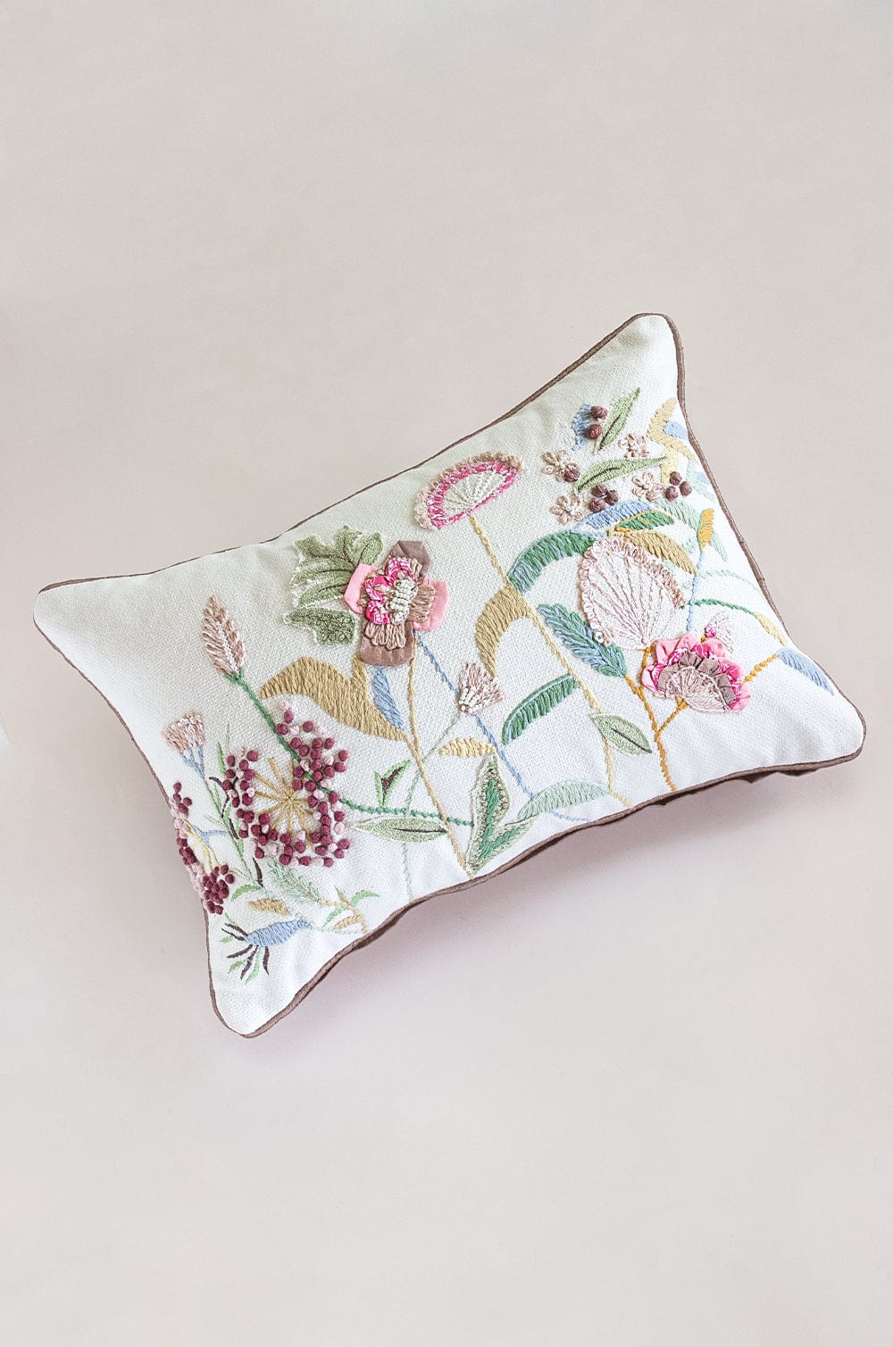 Simin Embroidered Cushion Cover