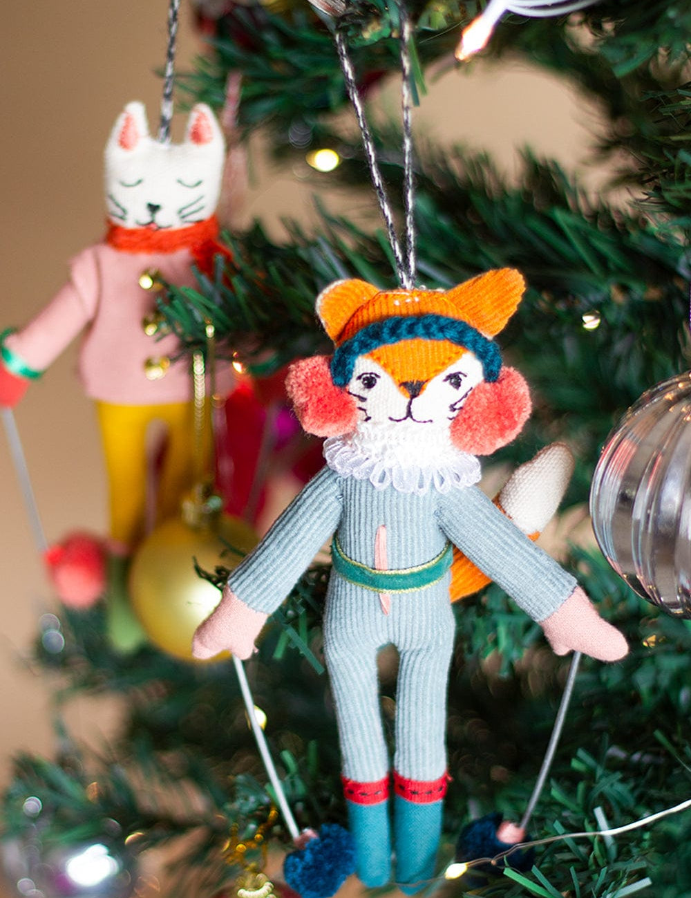 Ski Queen Christmas Ornament