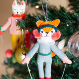 Ski Queen Christmas Ornament