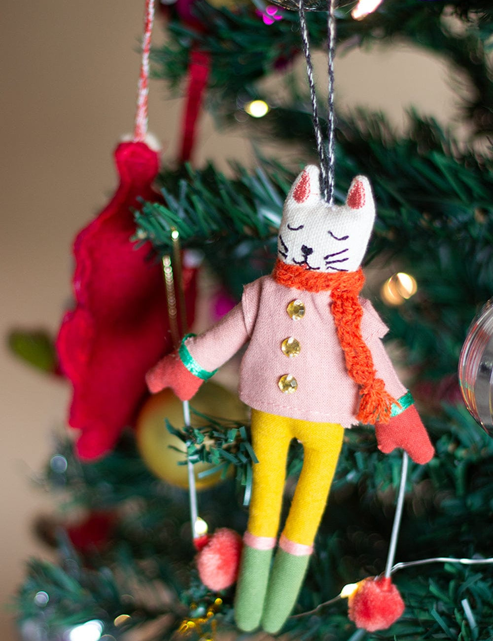 Ski Queen Christmas Ornament