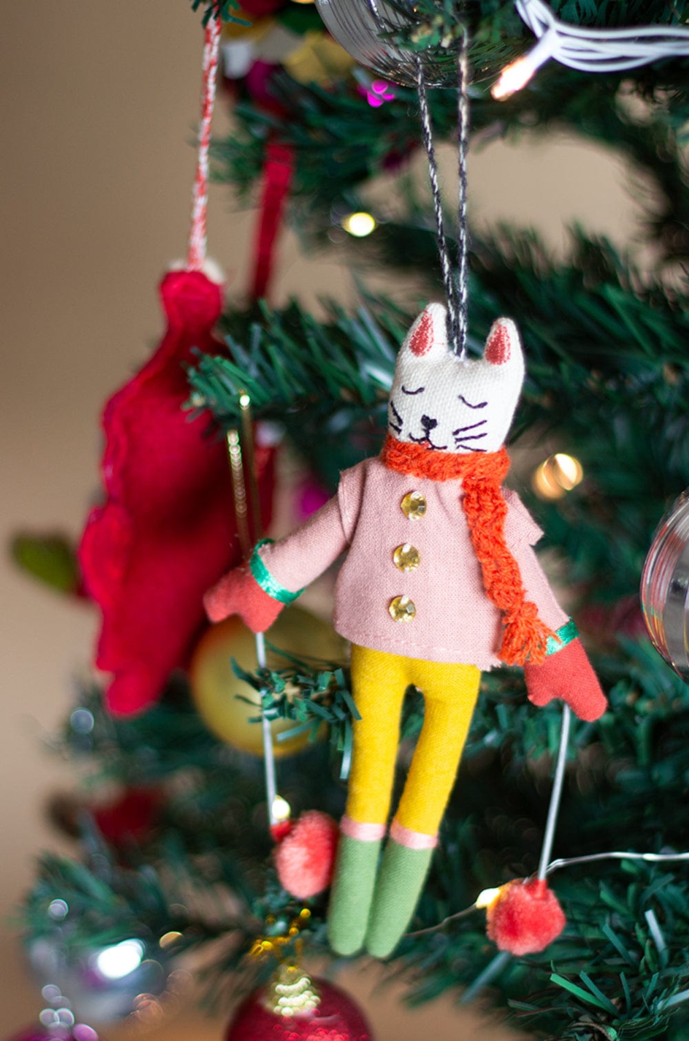 Ski Queen Christmas Ornament