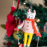 Ski Queen Christmas Ornament