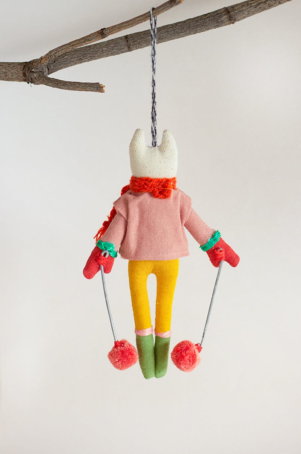 Ski Queen Christmas Ornament