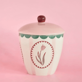 Skylark Handpainted Ceramic Coffee Mug With Lid 385 ml