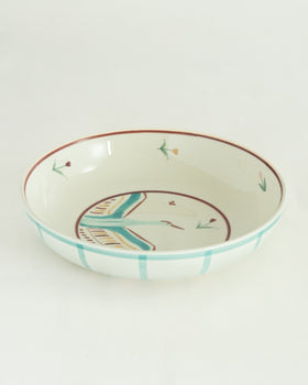 Skylark Handpainted Ceramic Pasta Bowl 21cm