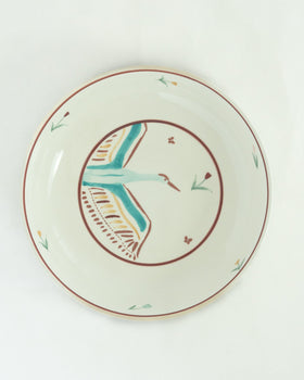 Skylark Handpainted Ceramic Pasta Bowl 21cm