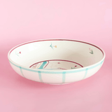 Skylark Handpainted Ceramic Pasta Bowl 21cm