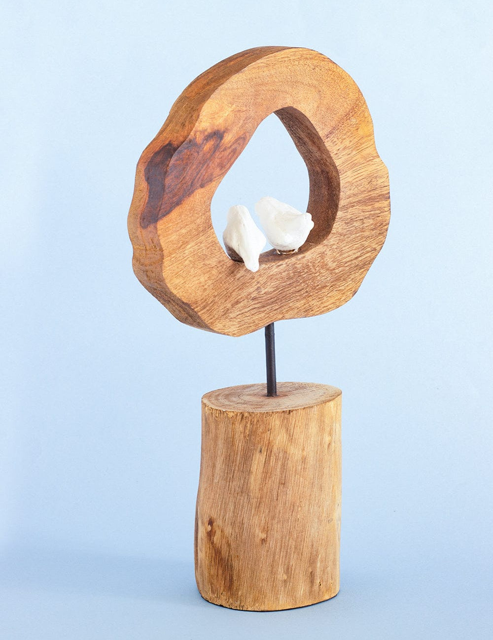 Small Little Birdies Wooden Décorative Accent