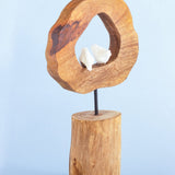 Small Little Birdies Wooden Décorative Accent