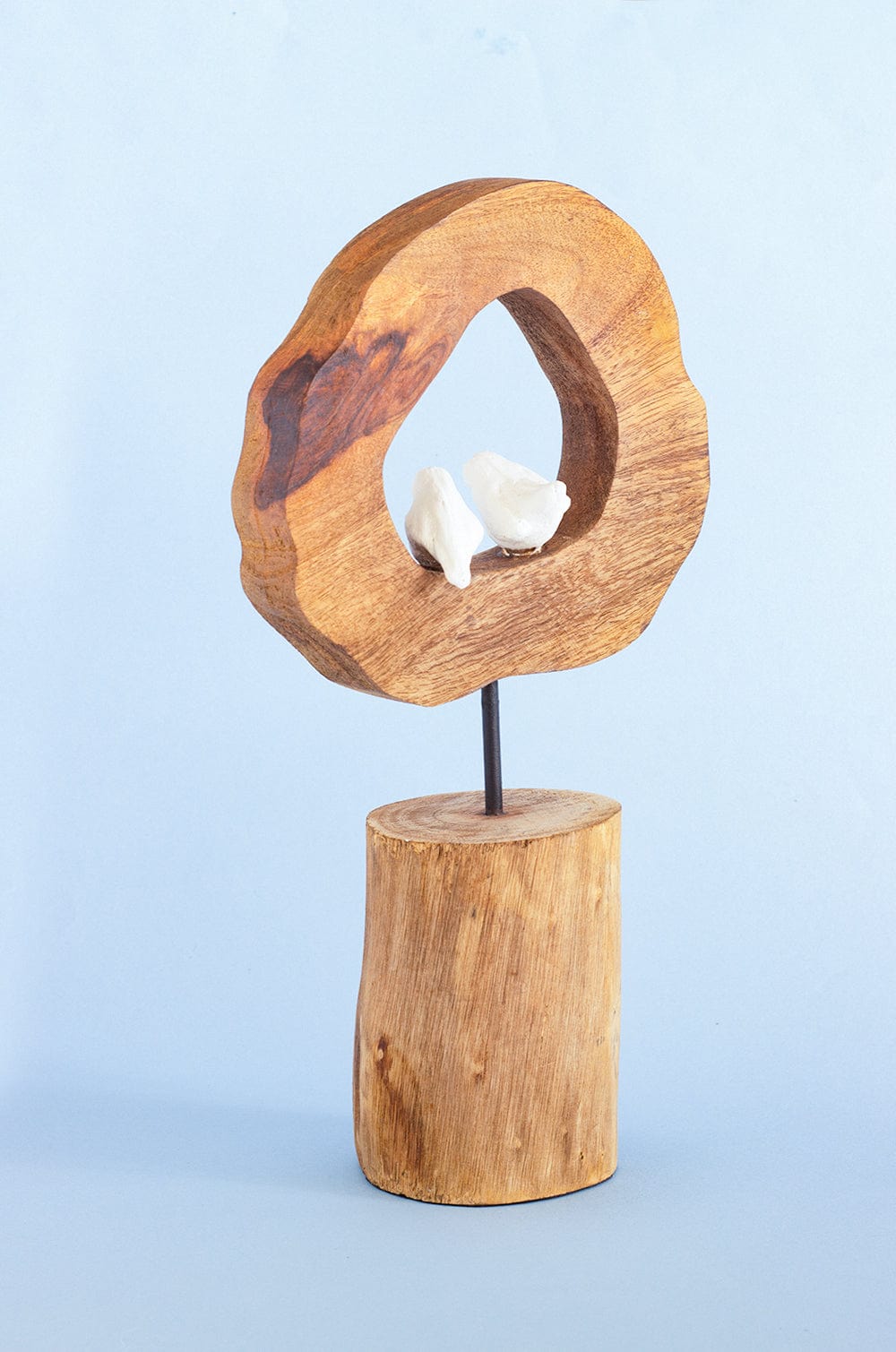 Small Little Birdies Wooden Décorative Accent